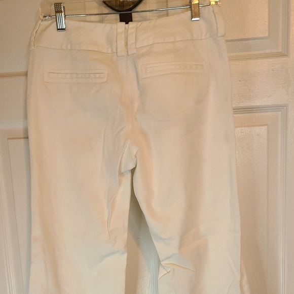 Rafaella Woman's Curvey Fit Flared Bell Bottoms, Size: 8 Color: White - Picture 13 of 16